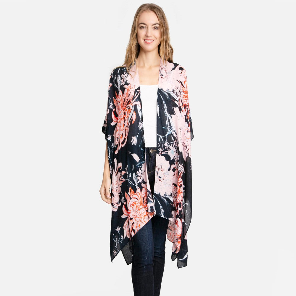 ComfyLuxe Floral Kimono