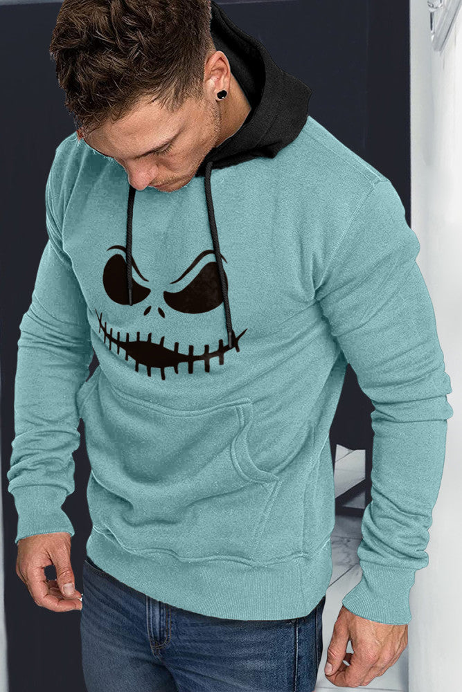 Men’s Face Print Hoodie