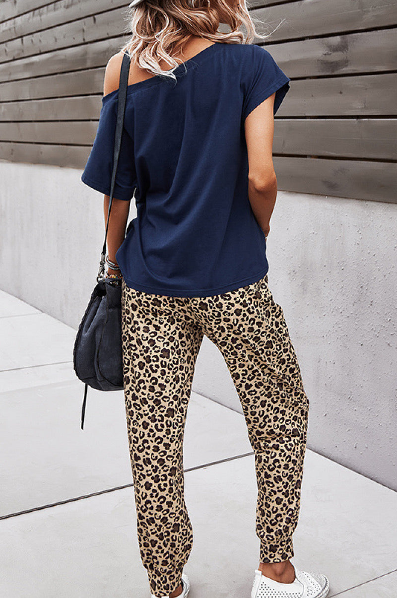 Leopard Loungewear Set