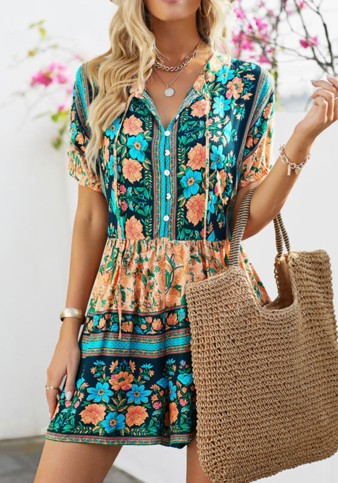 Sunset Boulevard Romper