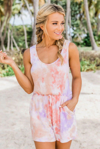 Darling Tie Dye Romper