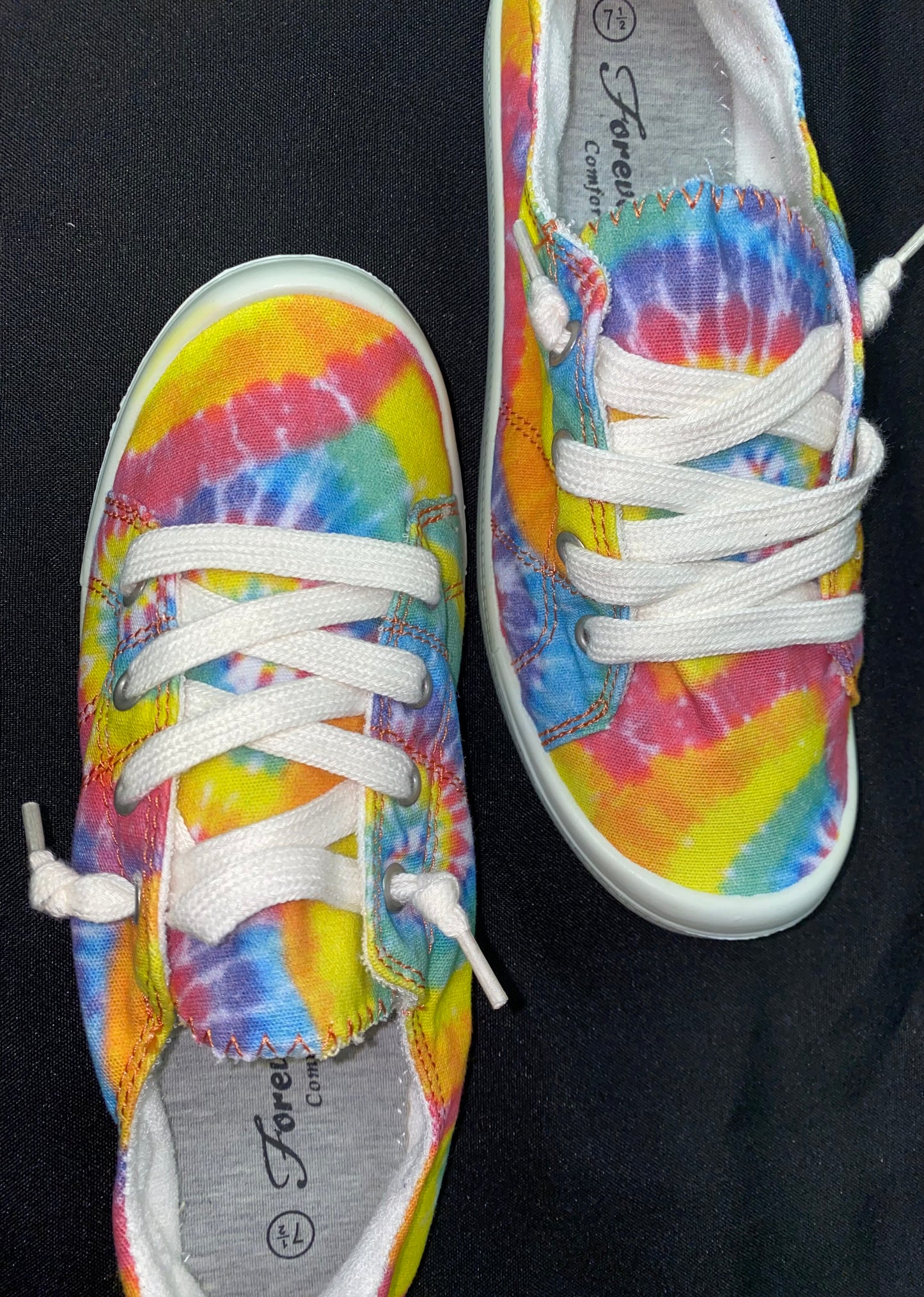 Forever Tie Dye Canvas Shoes