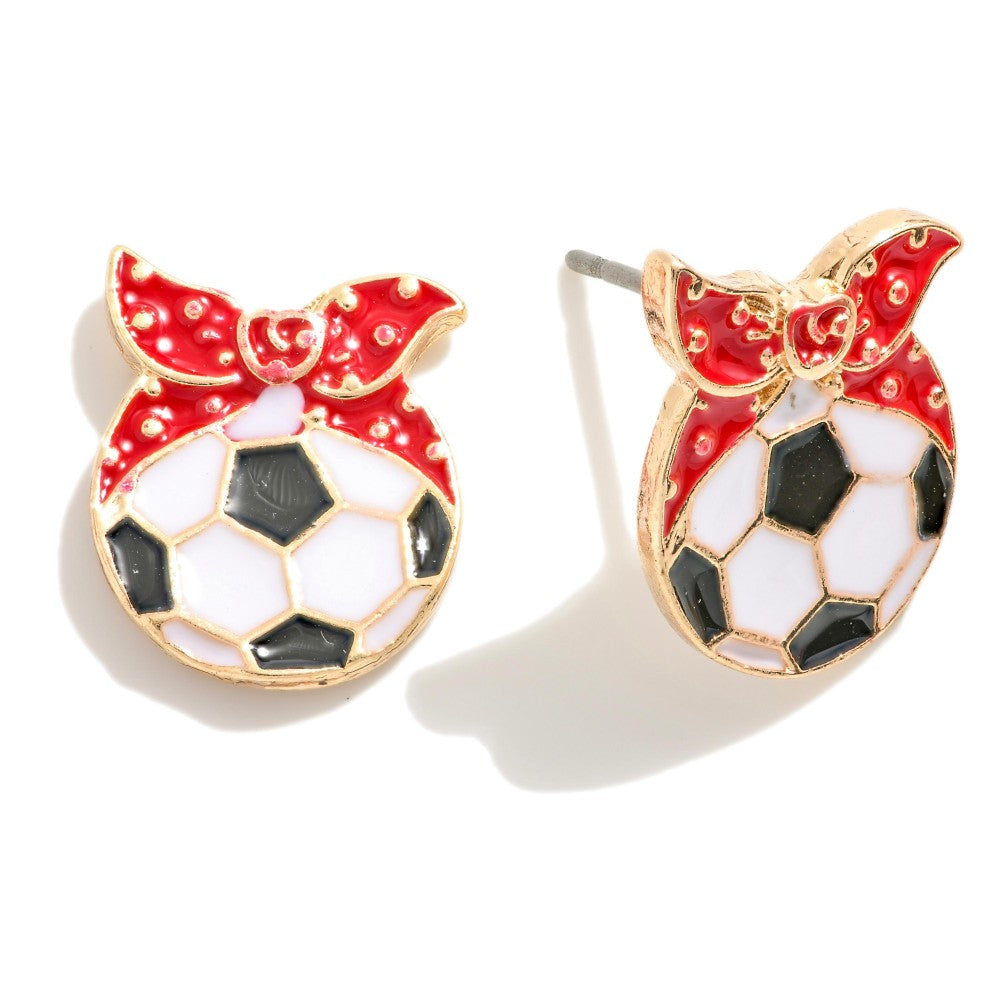 Sports Stud Earrings