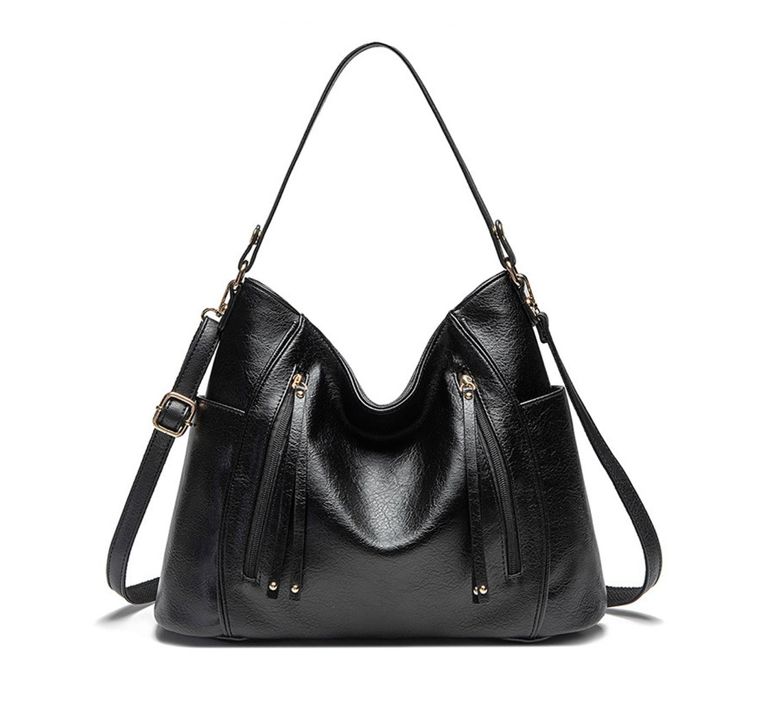 Mary Cross Body with tassled front zippers-3 colors available