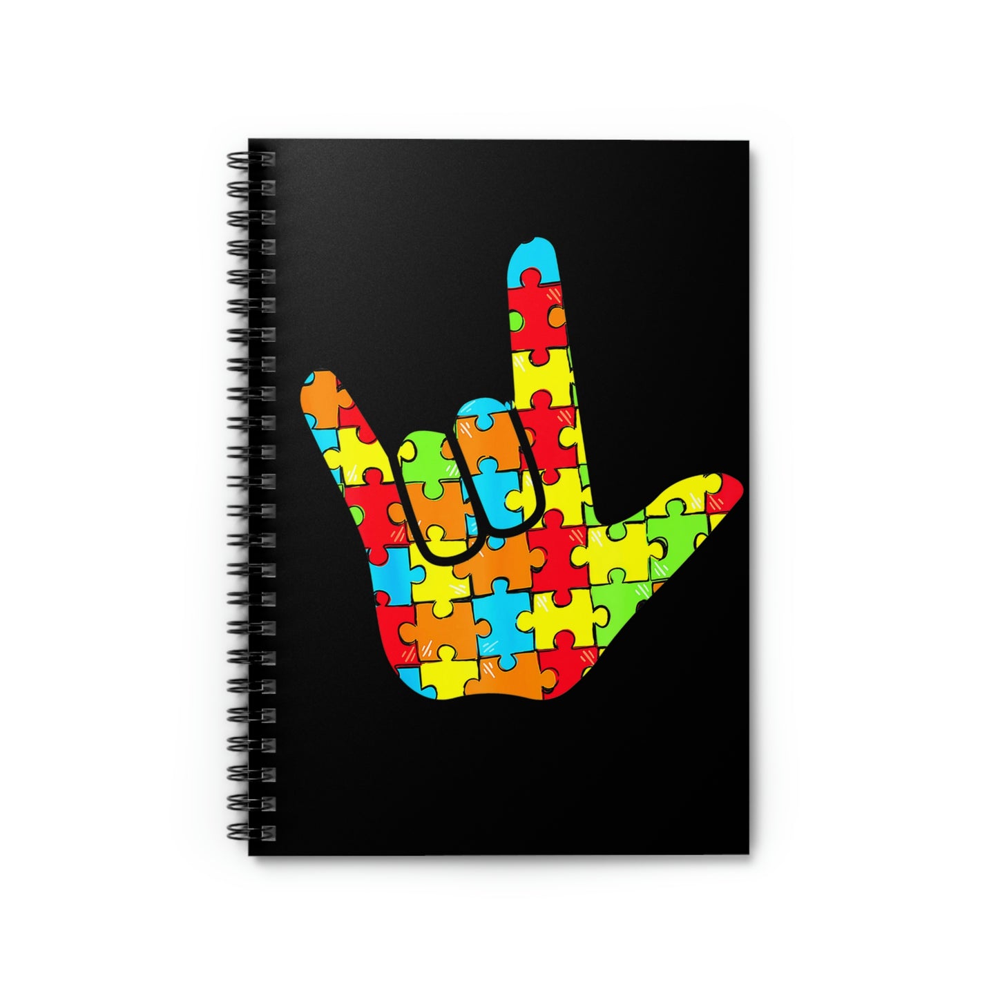Autism Awareness Spiral Notebook - Ruled Line