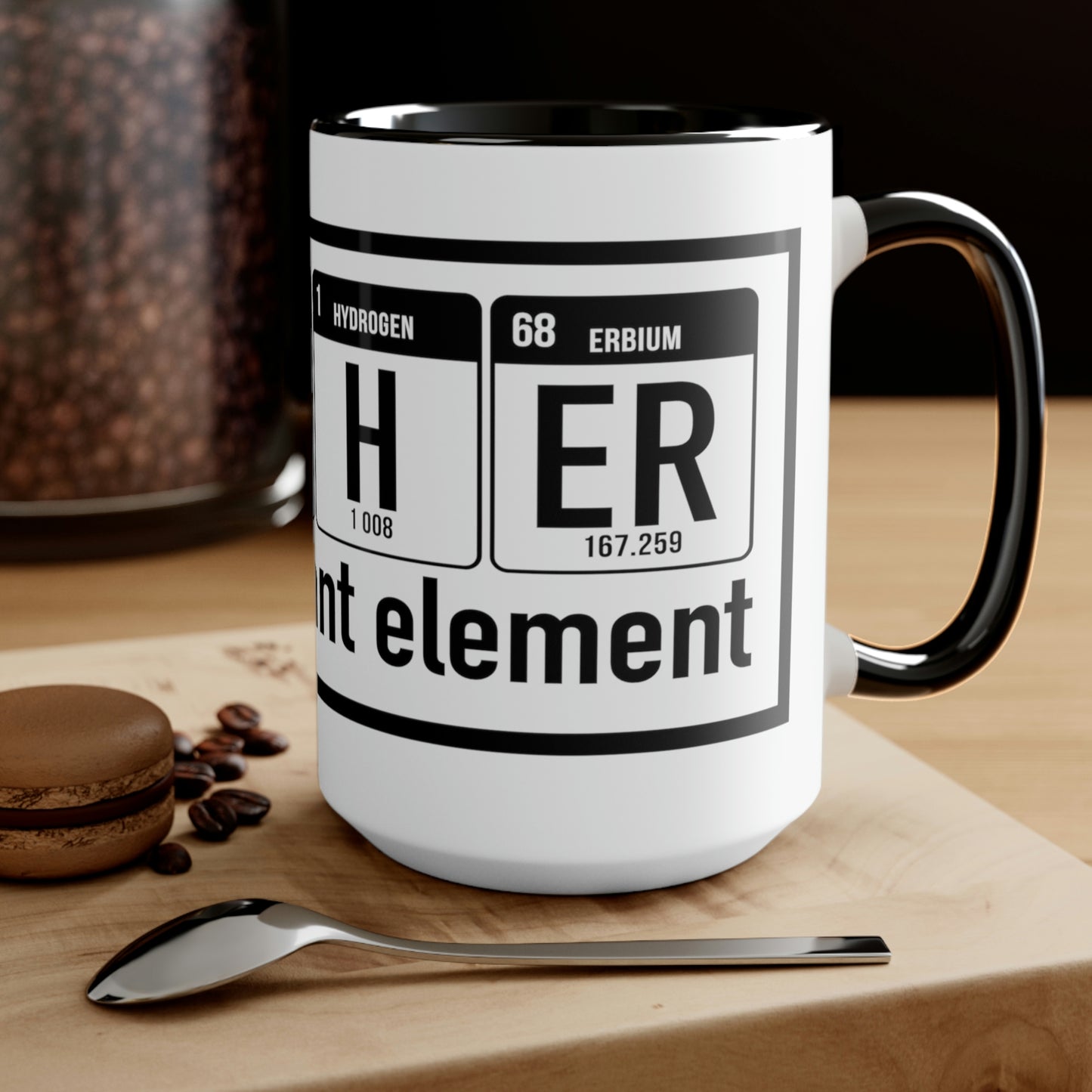 Father Element Two-Tone Coffee Mugs, 15oz