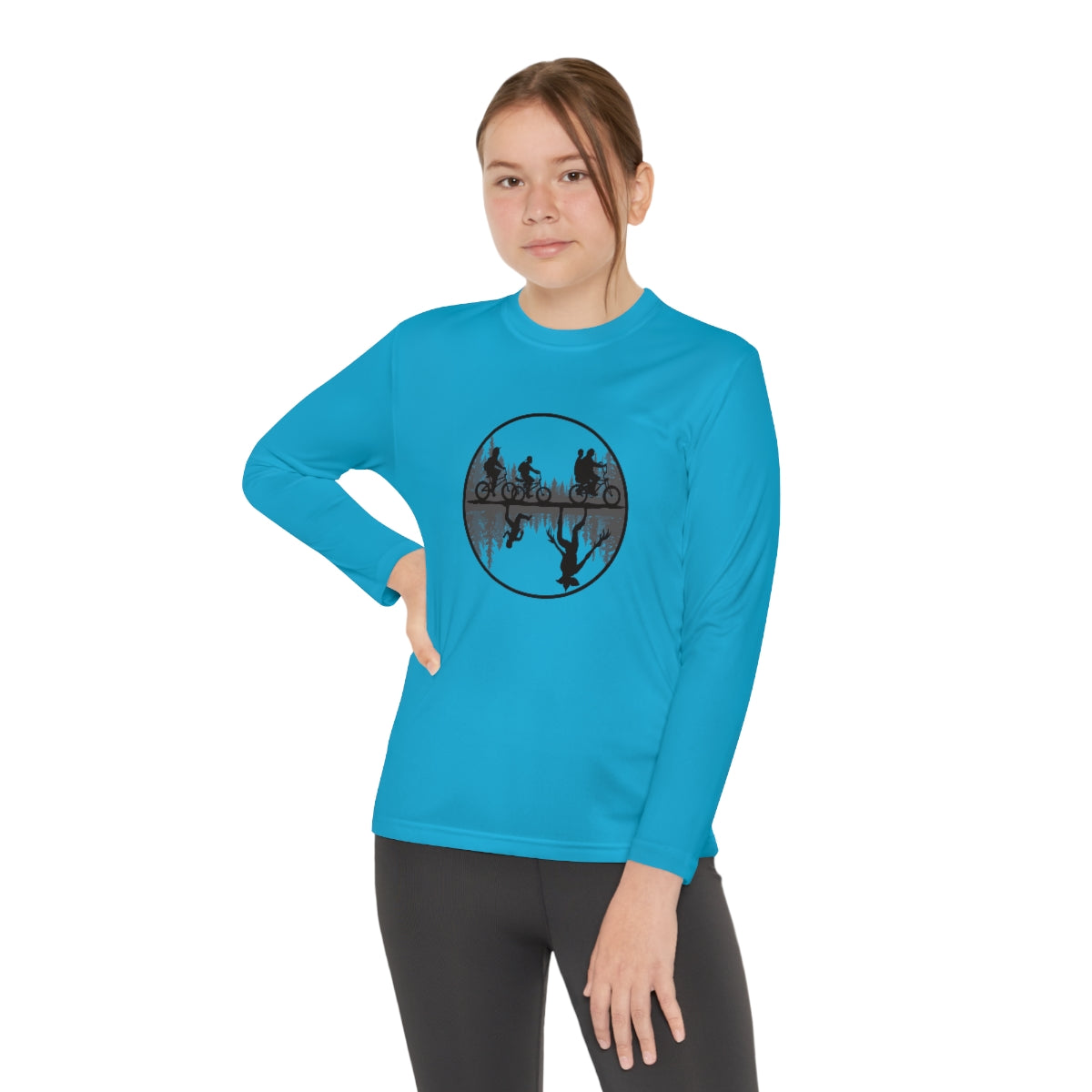Unisex Youth Long Sleeve Competitor Tee-Stranger Things