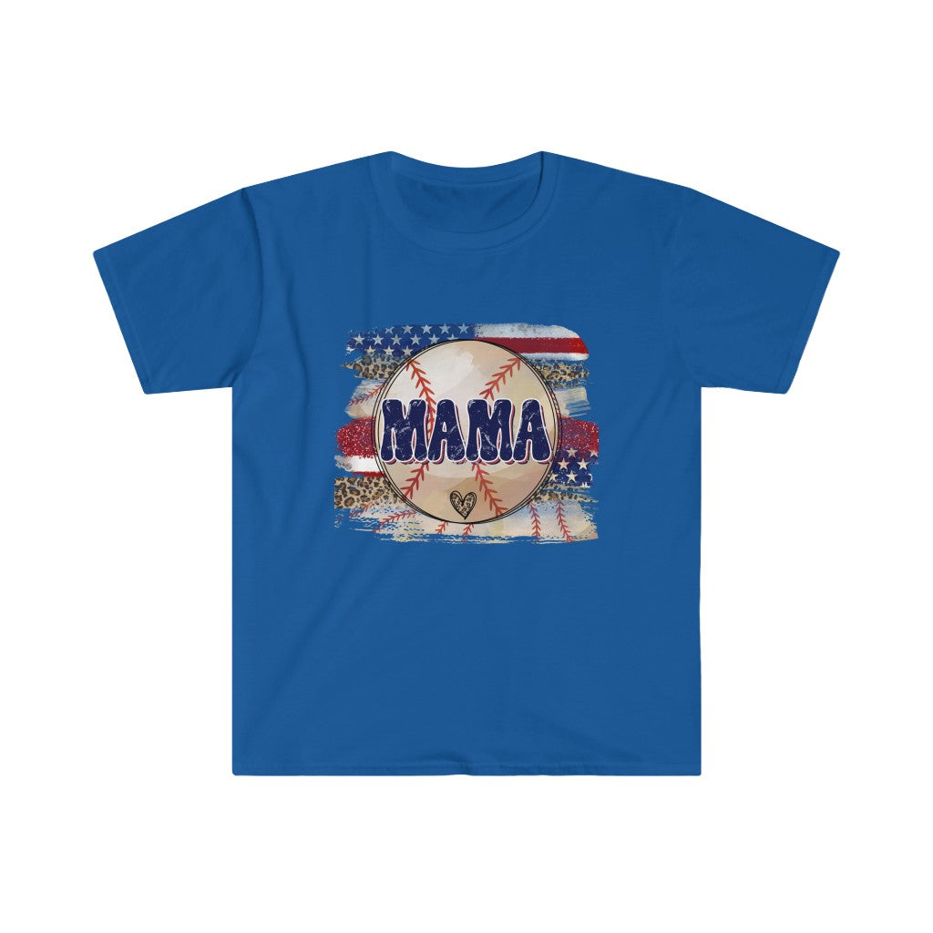 Baseball Mama Softstyle T-Shirt