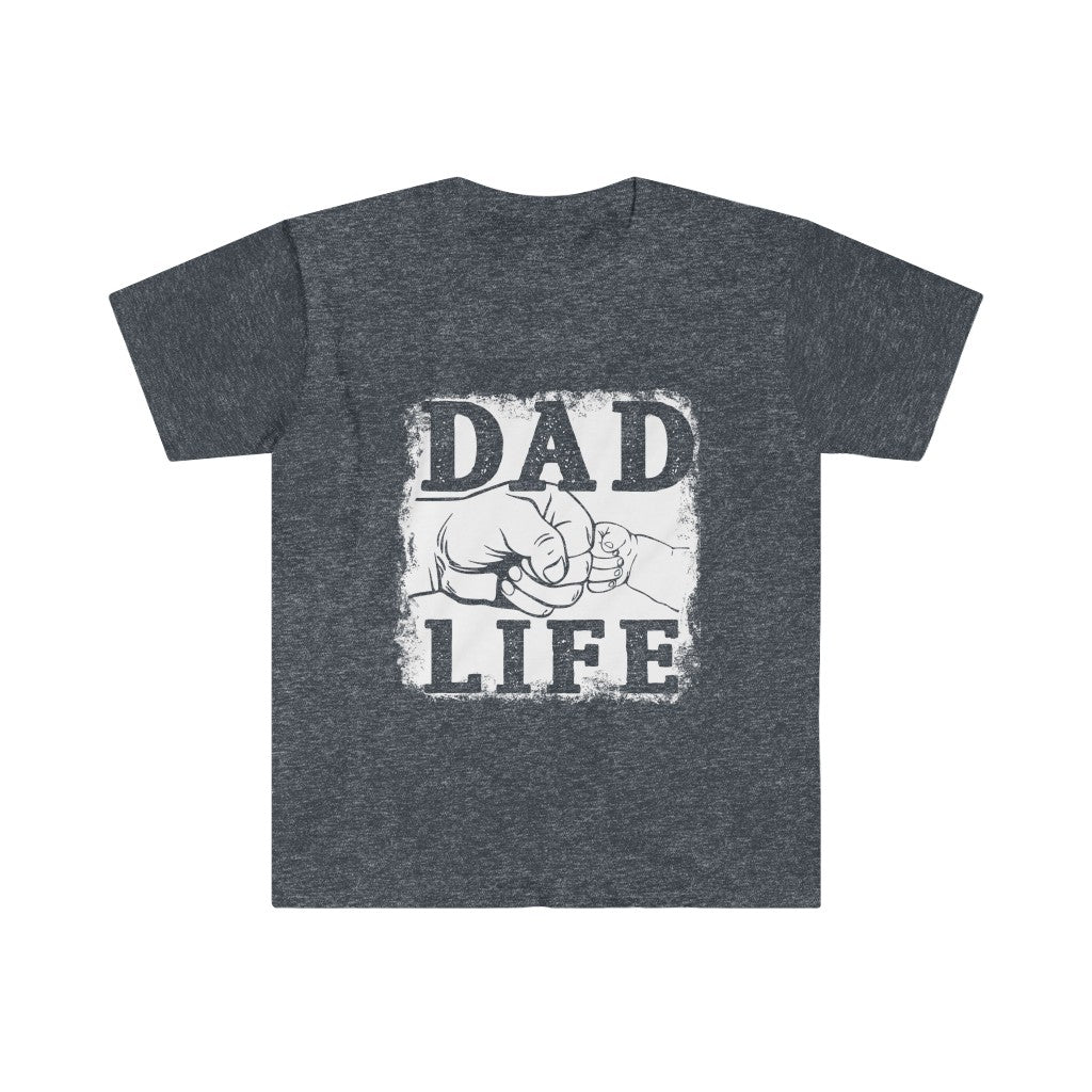 Bleached Dad Life Printed Softstyle Tee