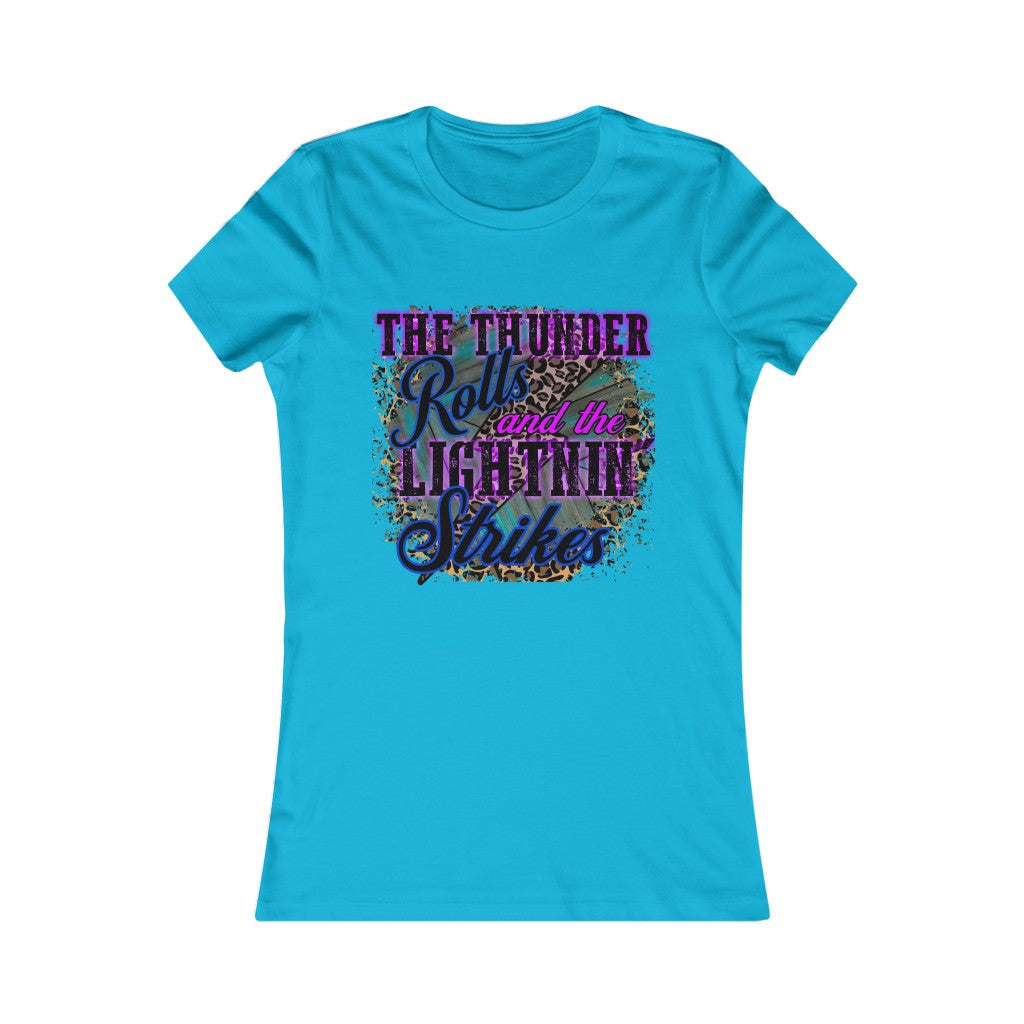 When The Thunder Rolls & The lightning Strikes Graphic Tee