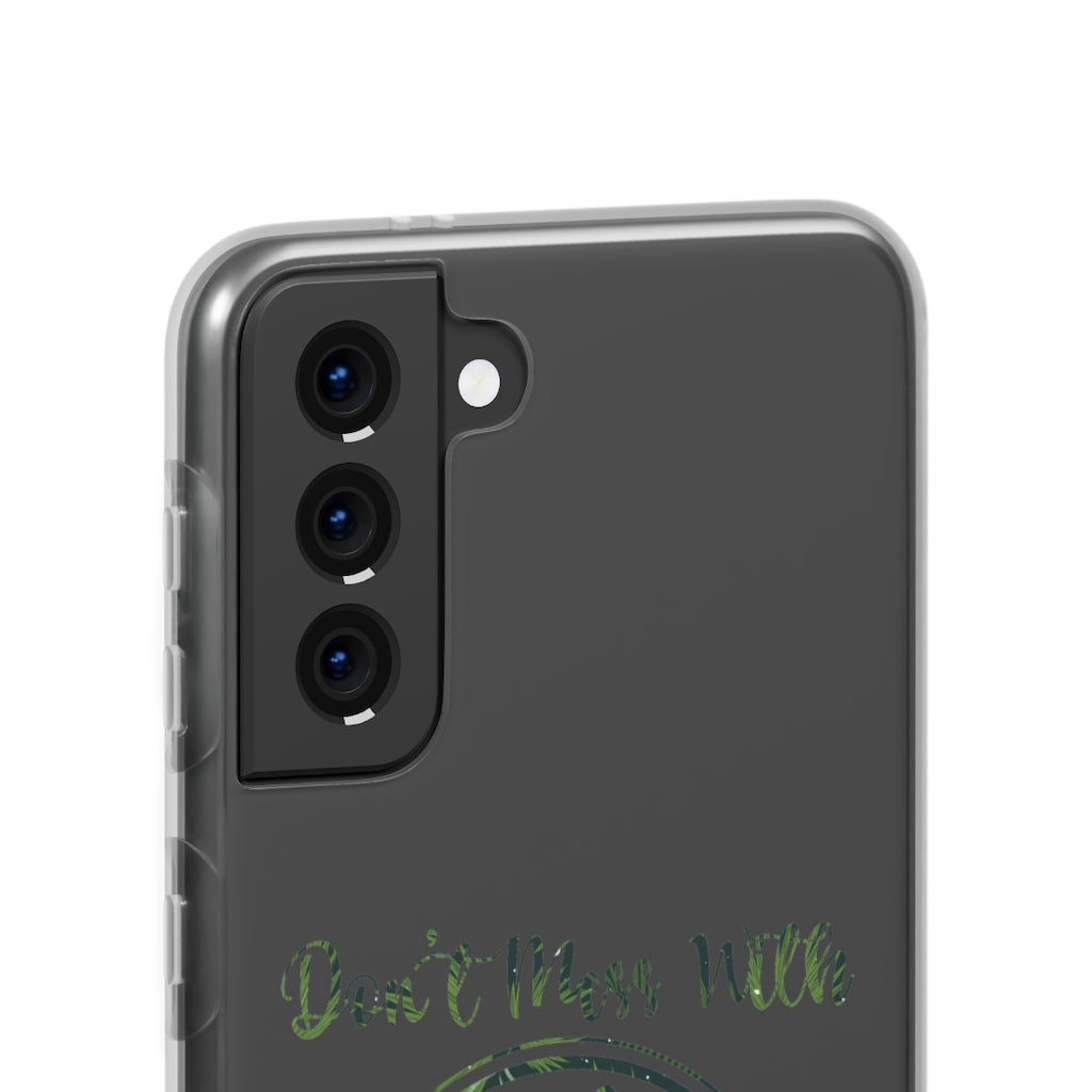 Dont Mess With Dadasaurus Flexi Phone Cases
