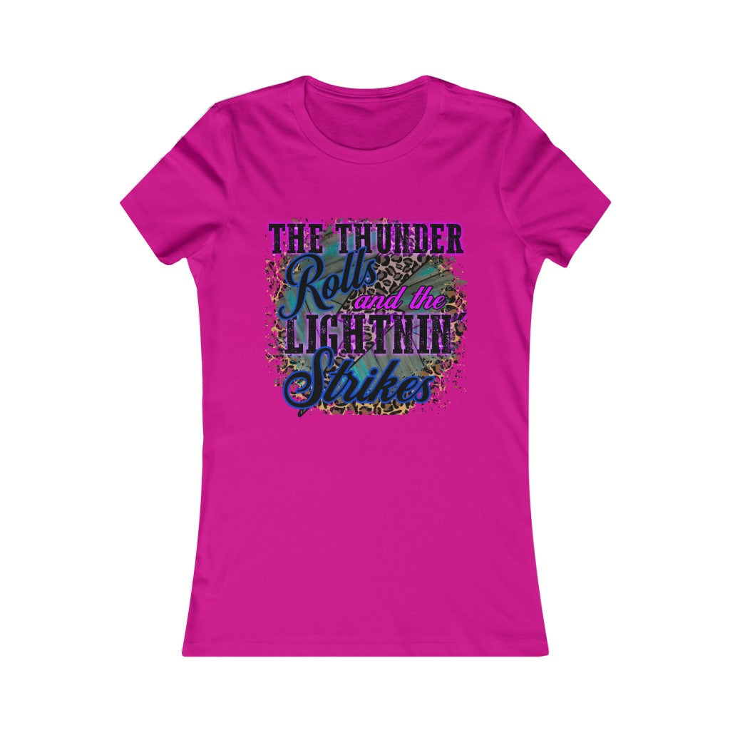 When The Thunder Rolls & The lightning Strikes Graphic Tee