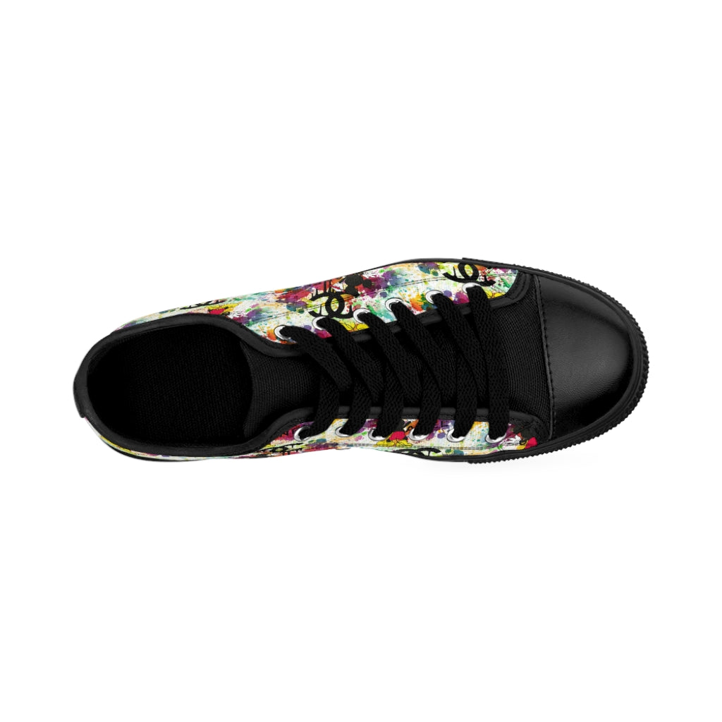 Custom Digital Printed Women's Sneakers