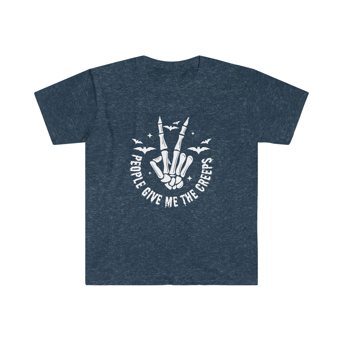 People Give Me The Creeps-Unisex Softstyle T-Shirt