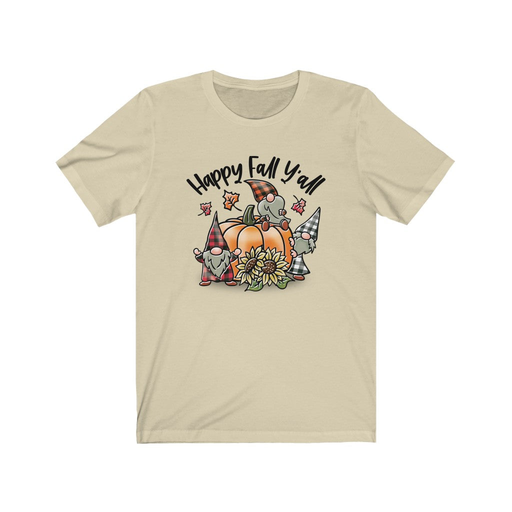 Happy Fall Y'all-Unisex Jersey Tee