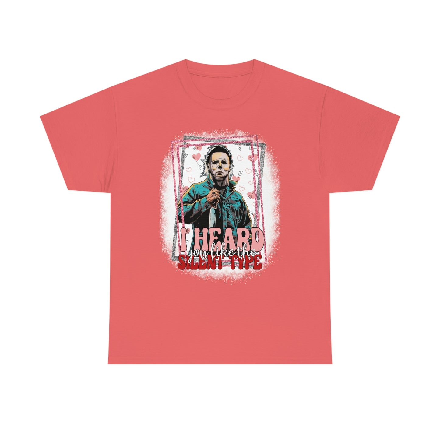 'I Heard You Like The Silent Type' Cotton Tee