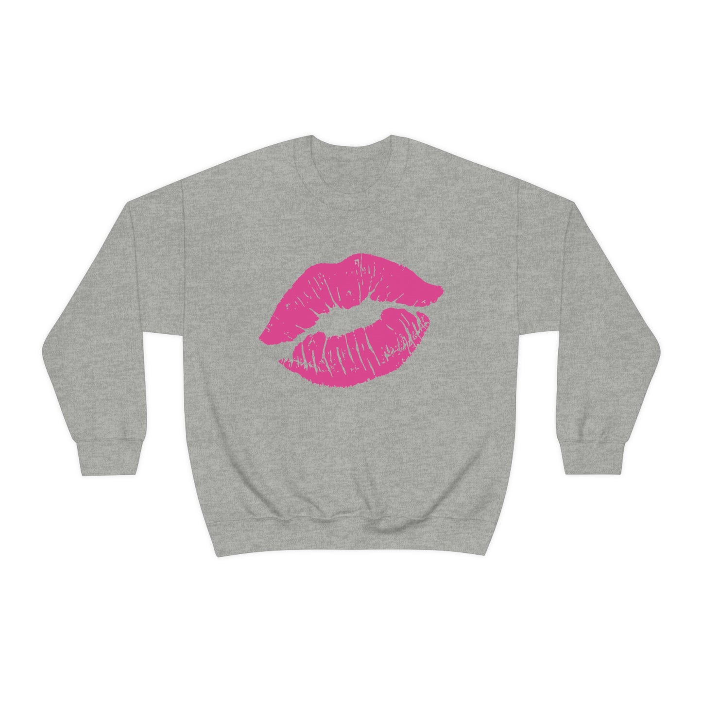Hot Pink Lips Crewneck Sweatshirt