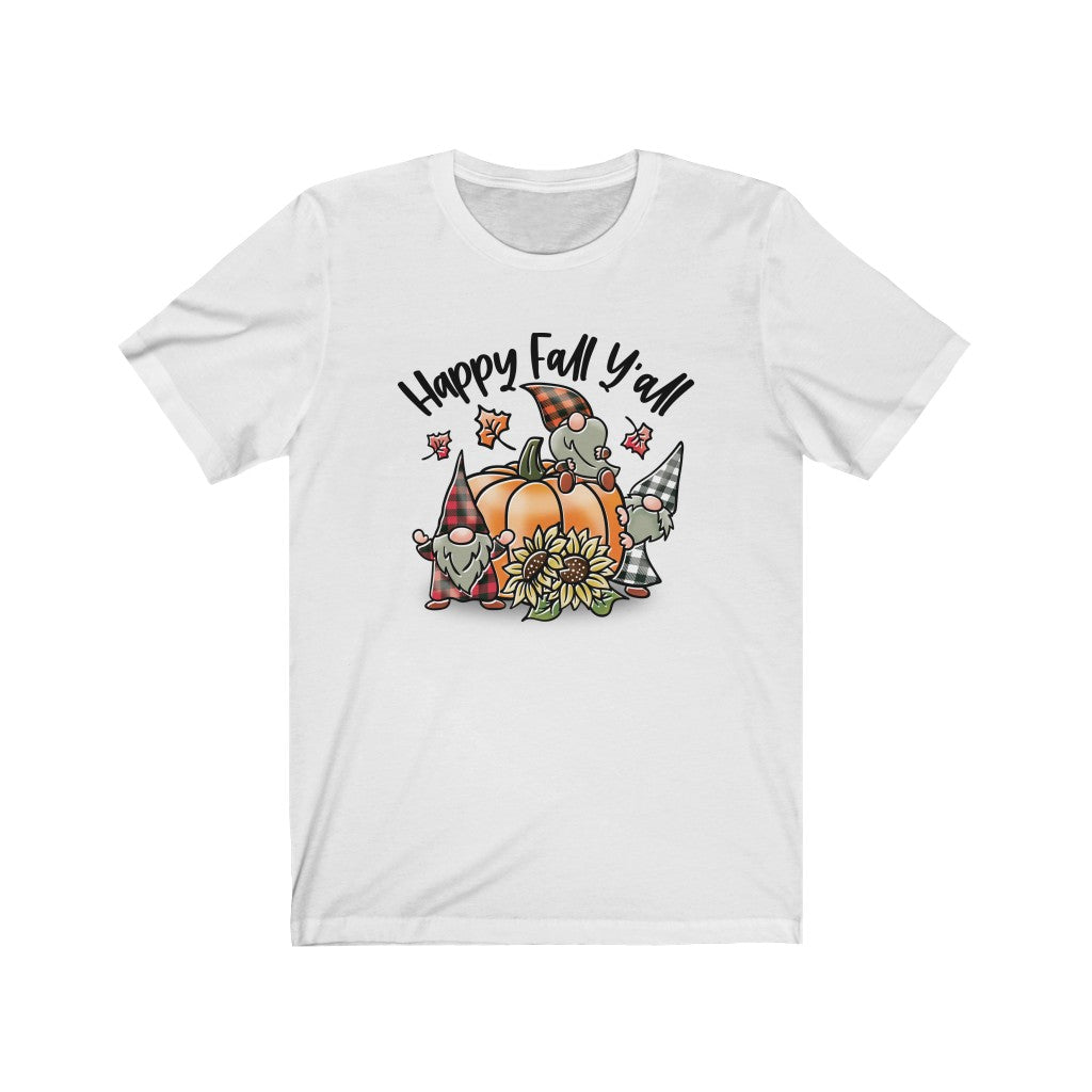 Happy Fall Y'all-Unisex Jersey Tee
