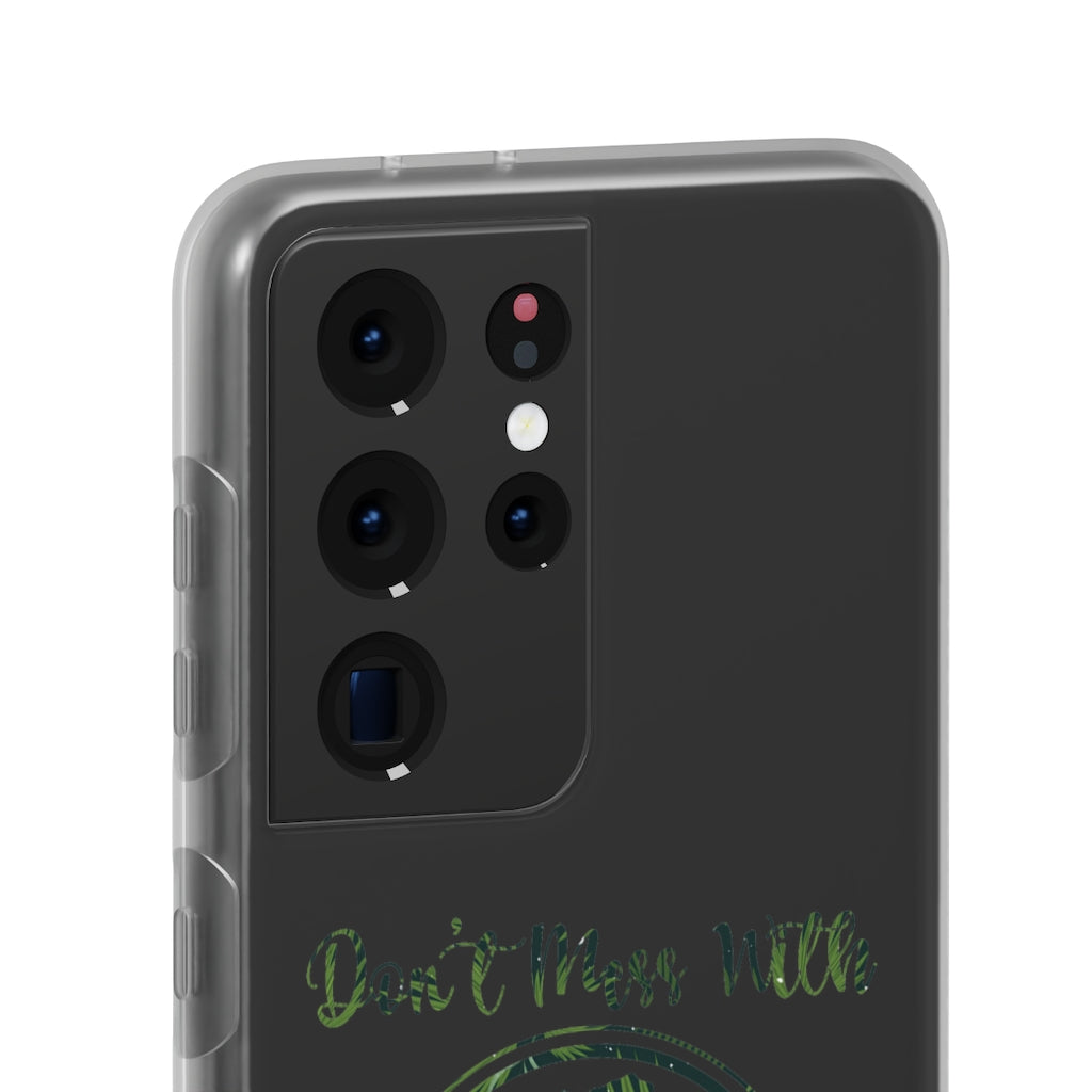 Dont Mess With Dadasaurus Flexi Phone Cases