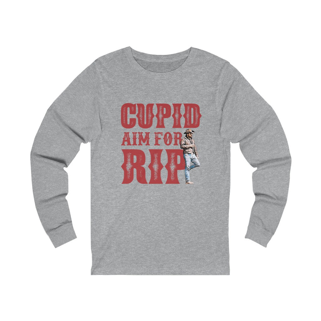 Cupid Aim for RIP Long Sleeve Tee