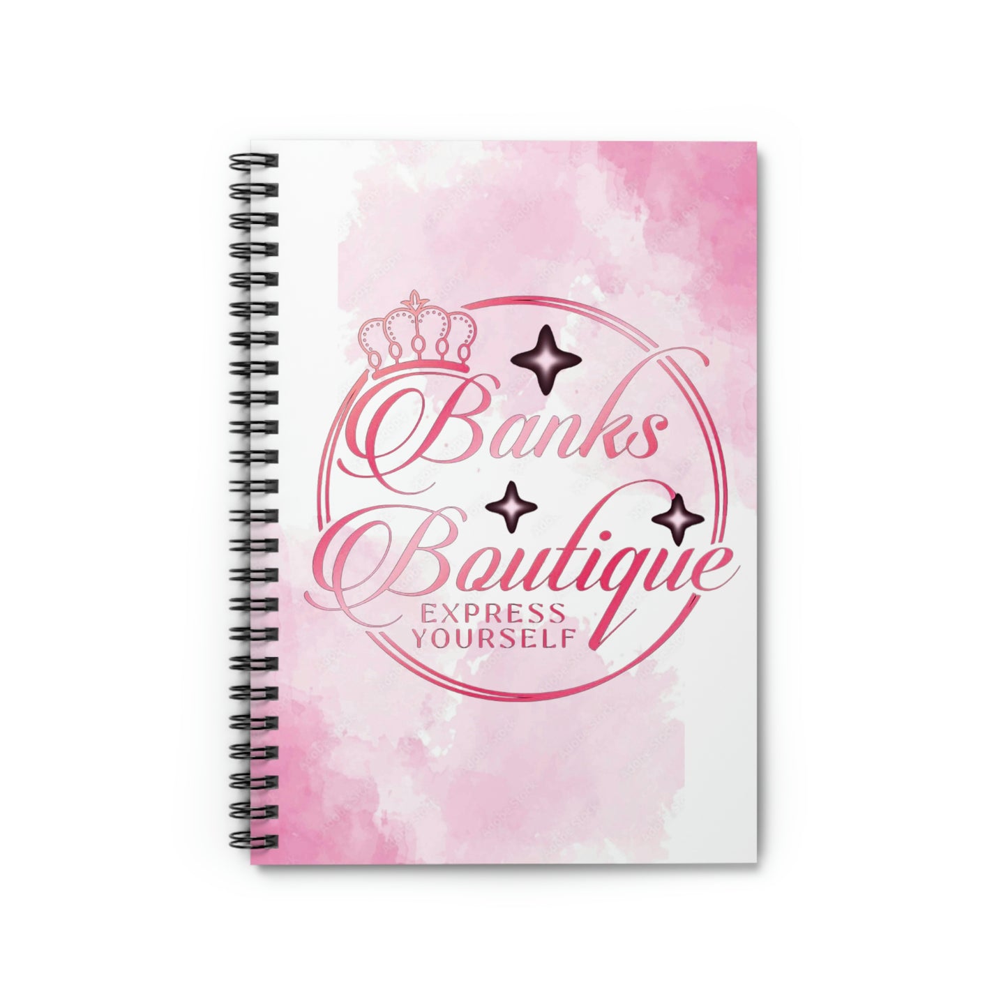 Banks Spiral Notebook - Ruled Line