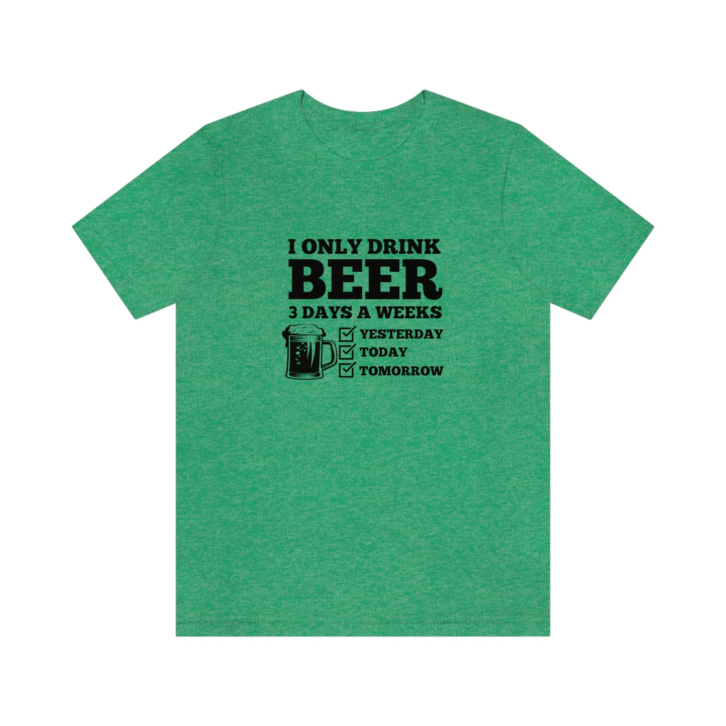 Drinking Beer Unisex Tee
