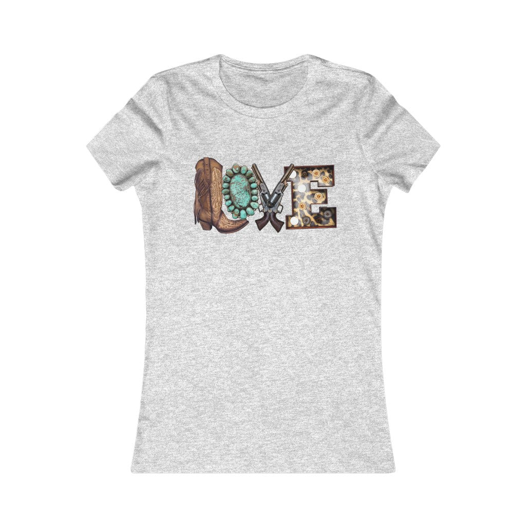 Western LOVE - Women's Favorite Graphic Tee