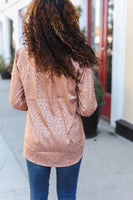 Diva Dreams Neude Animal Print Button Down Lace Shirt Top