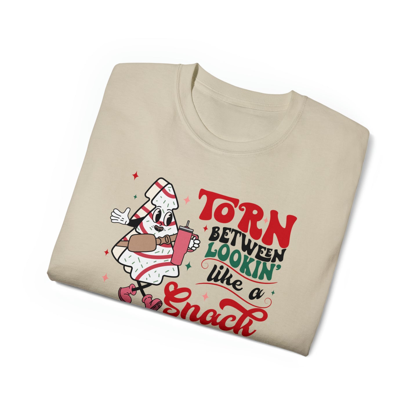 Christmas Snack Unisex Cotton Tee
