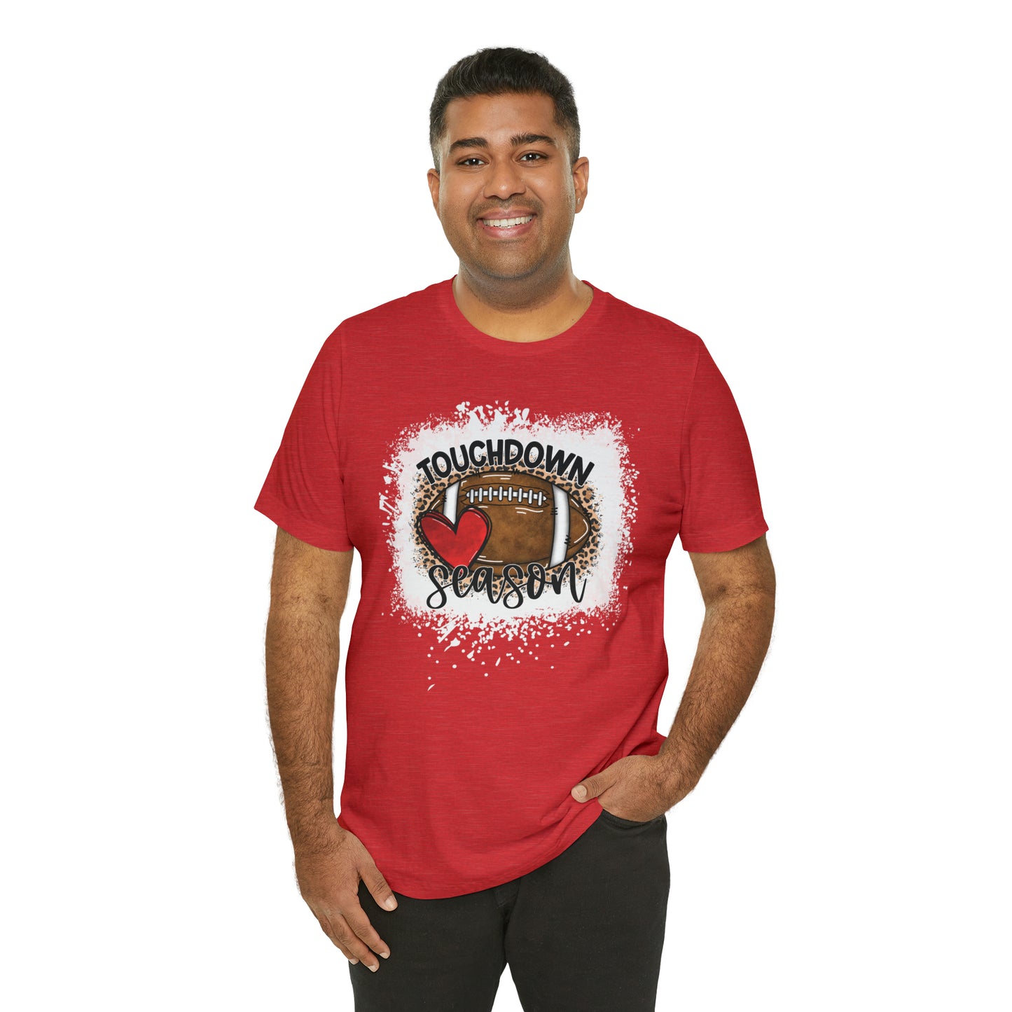 Unisex Touchdown Season Bella Canvas Short Sleeve Tee
