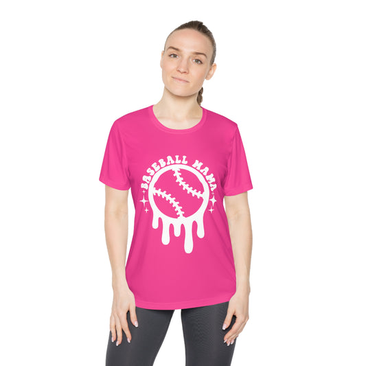 Ladies Baseball Mama Competitor Tee