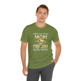 Two Titles- Mom & Stepmom Short Sleeve Tee
