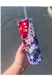 Patriotic Marble Tumbler