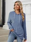 Drawstring Long Sleeve Hoodie