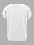 Round Neck Short Sleeve T-Shirt