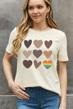 Simply Love Full Size Heart Graphic Cotton Tee