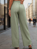 High Waist Wide Leg Pants