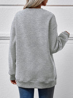 MERRY CHRISTMAS Dropped Shoulder Sweatshirt