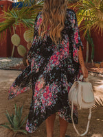 Printed Open Front Cover-Up