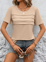 Ivy Lane Round Neck Short Sleeve Top