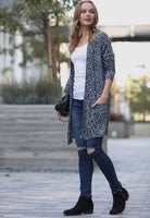 Zenana Slouchy Leopard Print Cardigan