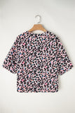 Leopard V-Neck T-Shirt