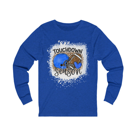 Unisex Touchdown Season Bella Canvas Long Sleeve Tee
