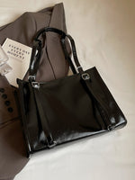 PU Leather Bow Shoulder Bag