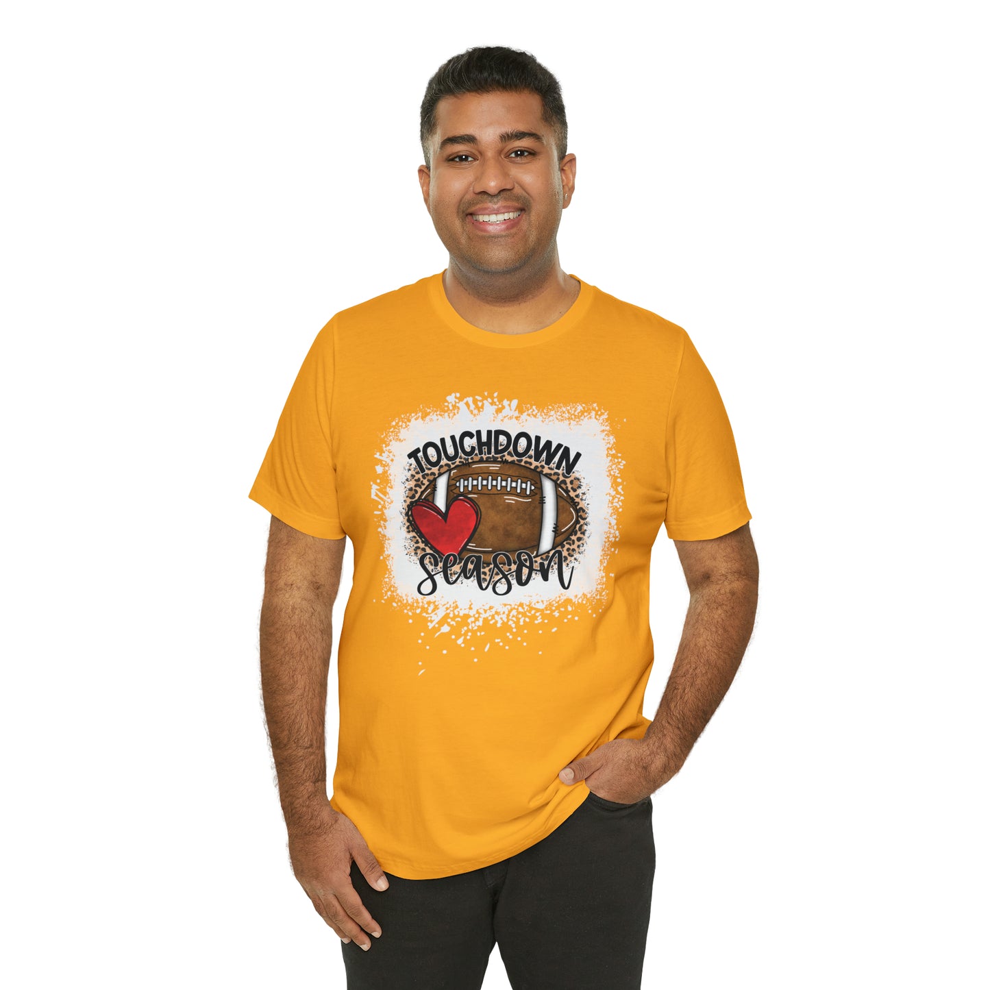 Unisex Touchdown Season Bella Canvas Short Sleeve Tee