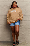 Simply Love Full Size MERRY Graphic Sweatshirt