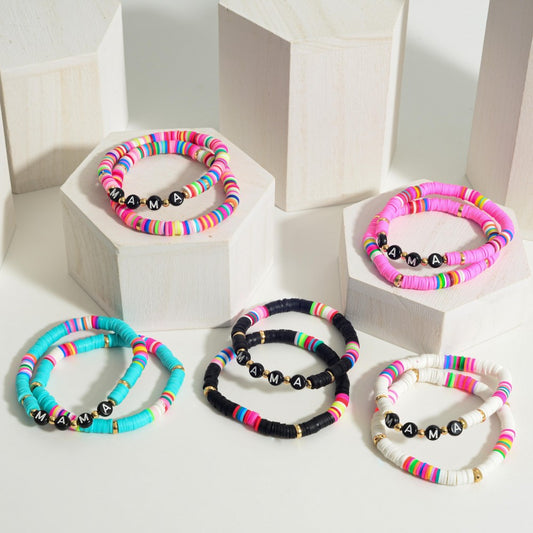 Mama Heishi Bead Bracelets
