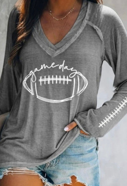 Exposed Seam Game Day Long Sleeve
