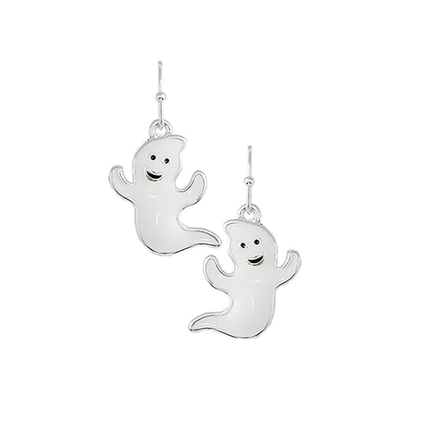 Halloween Themed Ghost Earrings