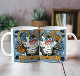 Halloween Themed 3D Effect Ceramic Mugs